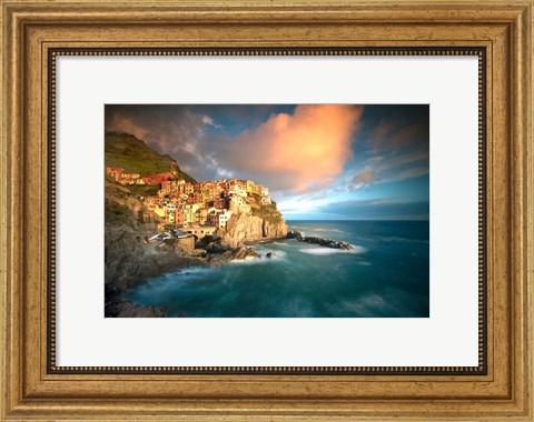 Framed Cinque Terre, Italia Print