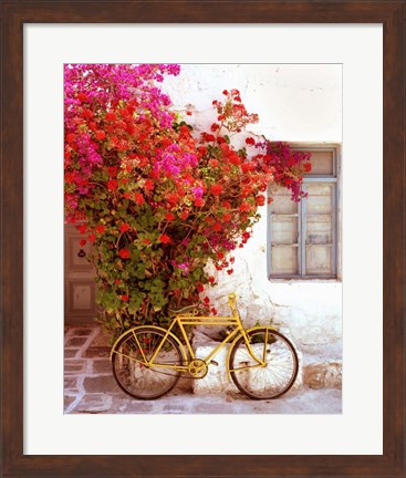 Framed Paros, Greece Print