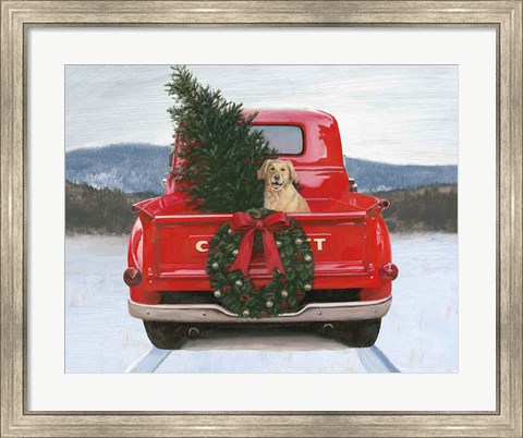 Framed Christmas in the Heartland IV Print