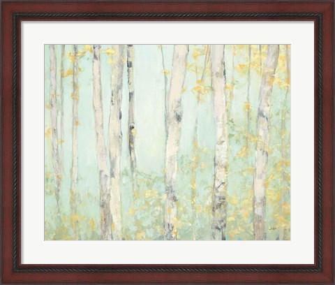 Framed Spring Birches Print