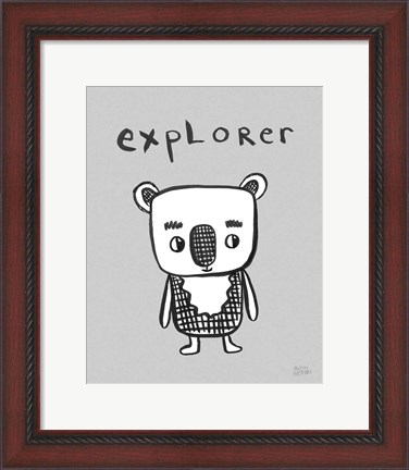 Framed Scandy Baby VI Print