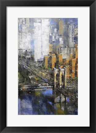 Framed Brooklyn Bridge Print