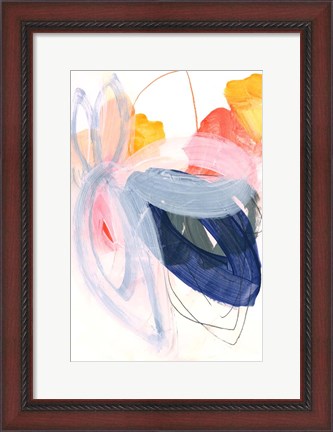 Framed Abstract Painting XVII Print