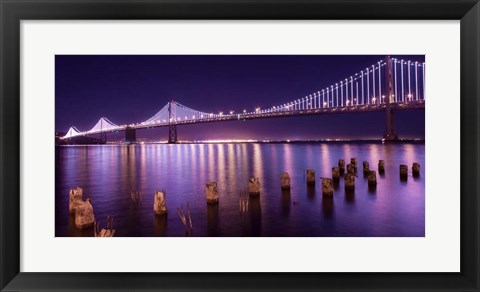 Framed Bay Lights Print