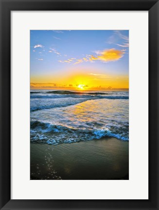 Framed Twin Waters Down Print