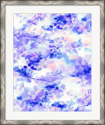 Framed Canopy Purple Print
