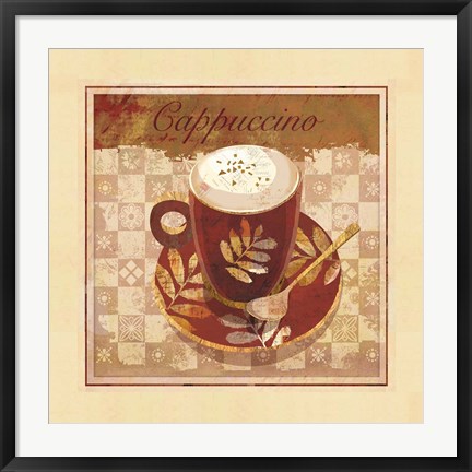 Framed Cappuccino Print