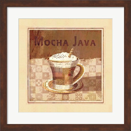 Framed Mocha Java Print