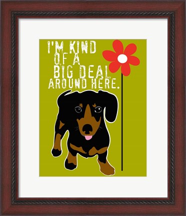 Framed Big Deal Print