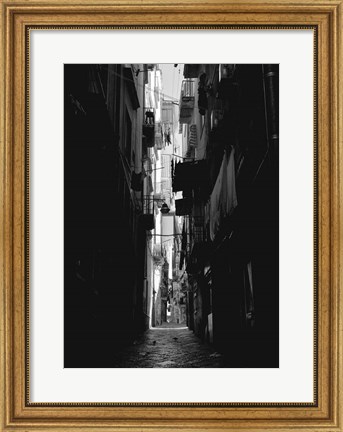 Framed Alley Print