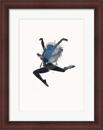 Framed Ballerina Floating Print