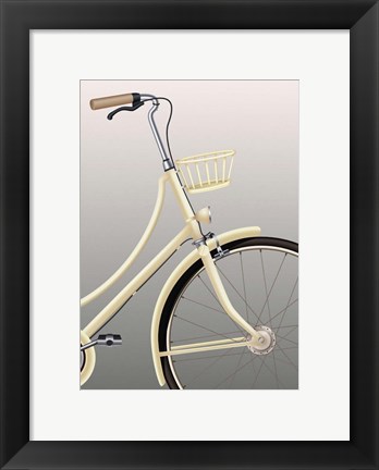 Framed Bicycle Print