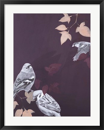 Framed Bird 1 Print