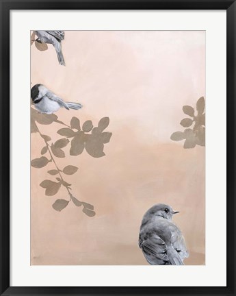Framed Bird 2 Print
