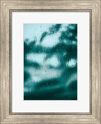 Framed Blue Motion Print