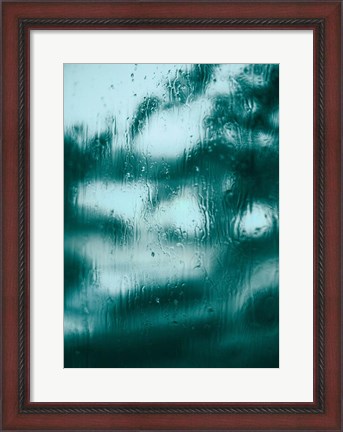 Framed Blue Motion Print