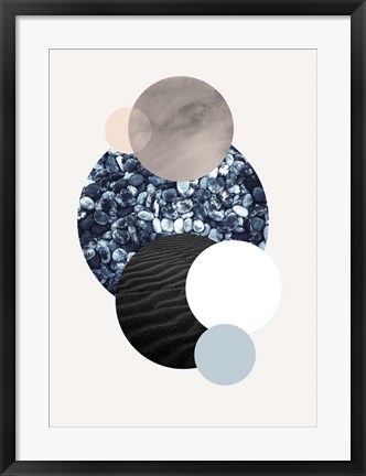 Framed Circles 2 Print