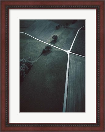 Framed Crossroads Print