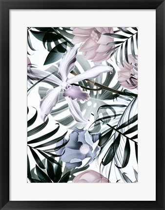 Framed Jungle Fashion 2 Print
