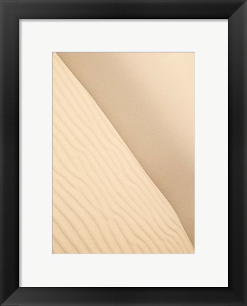 Framed Sand 2 Print