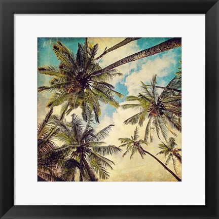 Framed Kauai Island Palms Print