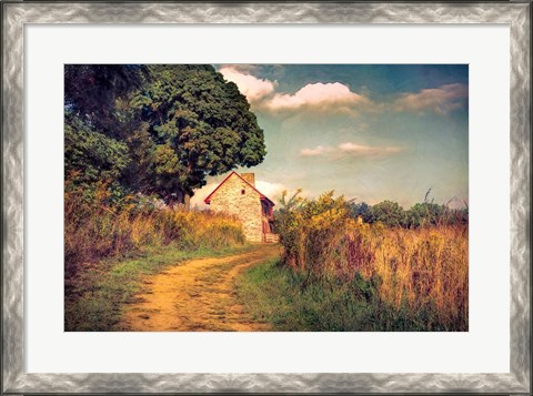 Framed Webb Farm House Print