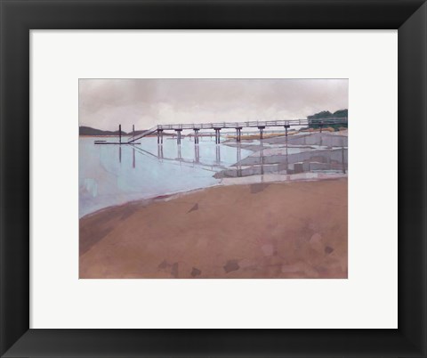 Framed Morning Low Tide Print