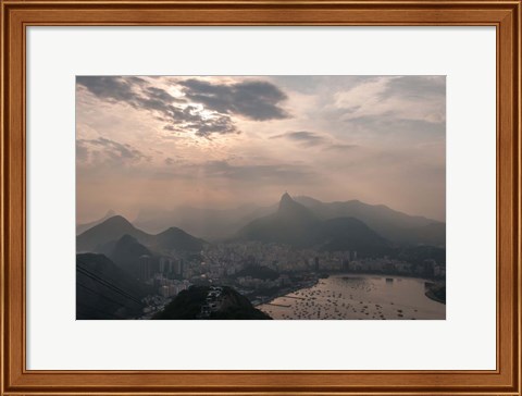 Framed Sugar Loaf, Rio de Janeiro, Brazil Print