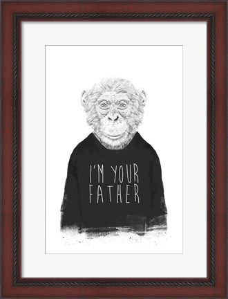Framed I&#39;m Your Father Print