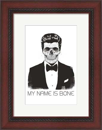 Framed My Name is Bone Print