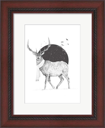 Framed Winter Is All Around Print