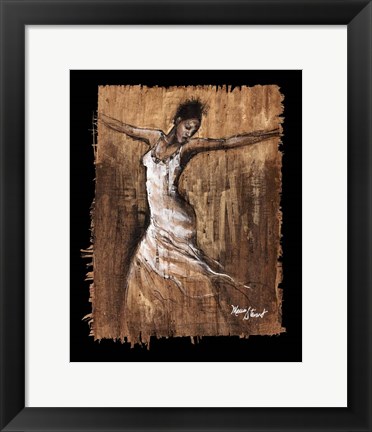 Framed Graceful Motion I Print