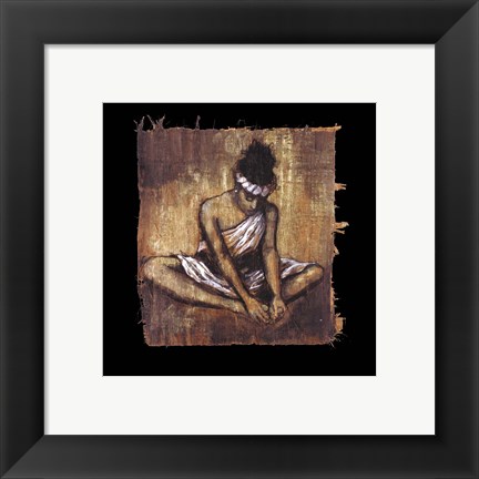 Framed Soulful Grace II Print