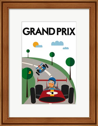 Framed Grand Prix Print