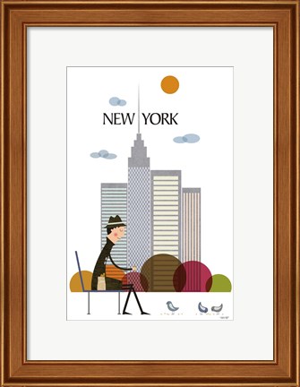 Framed New York Print