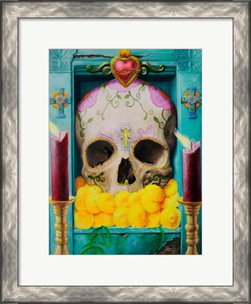 Framed Calavera Print