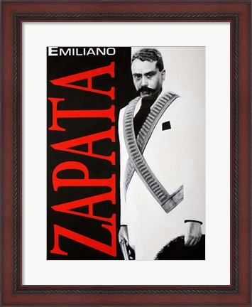 Framed ZAPATA! Print