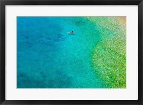 Framed Solo Swim Print