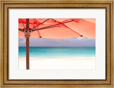 Framed Umbrella Perspective Print