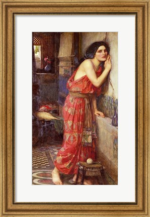 Framed Thisbe, 1909 Print