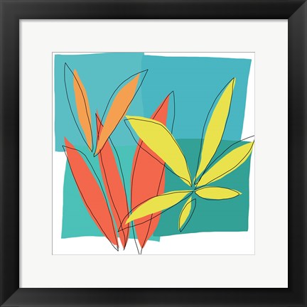 Framed Grasses I Print