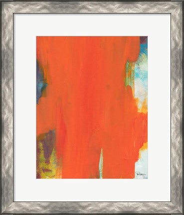 Framed Orange Tide Print