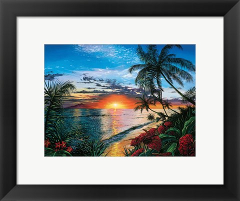 Framed Sunset Serenade Print