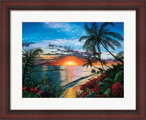 Framed Sunset Serenade Print