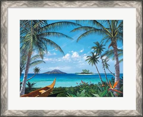 Framed Tropic Travels Print