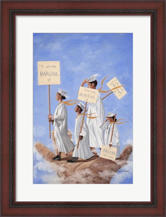 Framed What the Future Holds Print