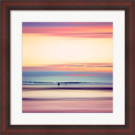 Framed Pastel Horizons Print