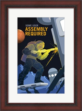 Framed Assembly Required Print
