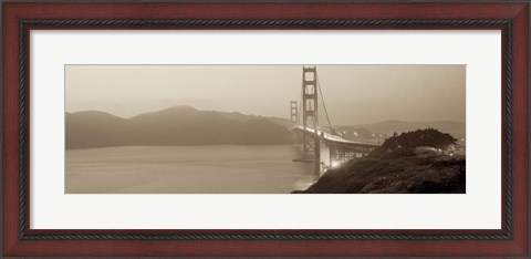 Framed Bridge Illuminated Print
