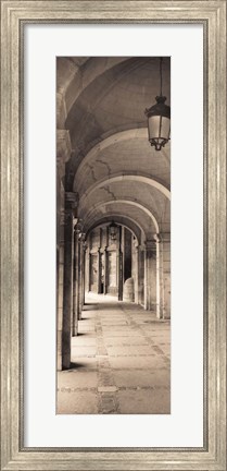 Framed Paseo del Espolon, Salamanca Print